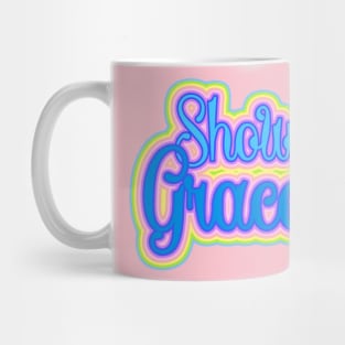 Show Grace Pastel inspirational Typography Mug